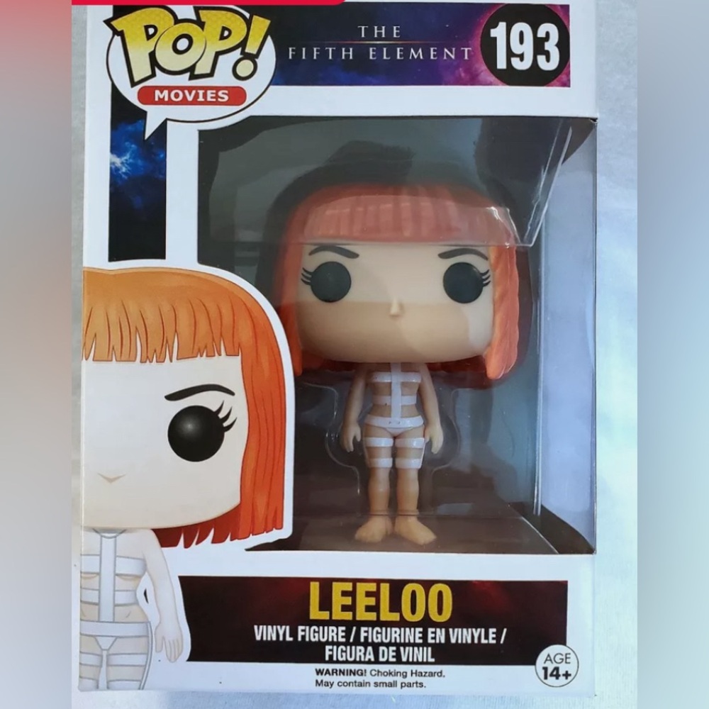 Fifth Element Leeloo 193 Funko Pop!